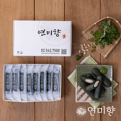 [개별포장] 연미향 쫄깃한 쑥앙금가래떡 12개입/18개입